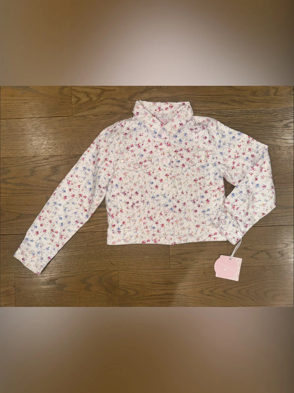 LoveShackFancy x Target Grace Denim Jacket NWT